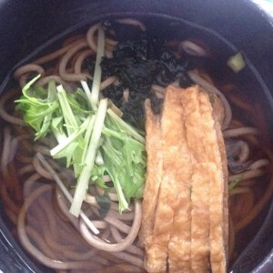 家にあるもので～海の恵みいっぱい　そば（うどん）